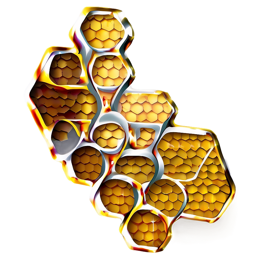 Transparent Honeycomb Overlay Png Cib