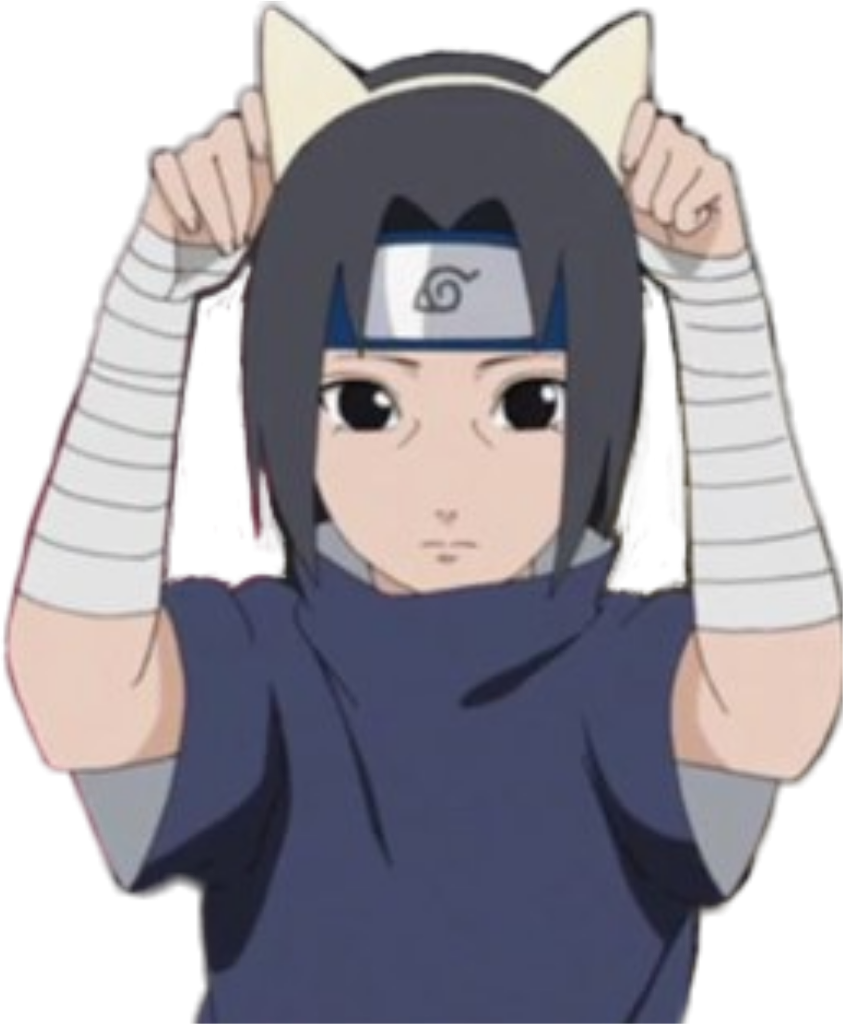 Transparent Itachi Sharingan Png - Itachi With Cat Ears, Png Download PNG with transparent background