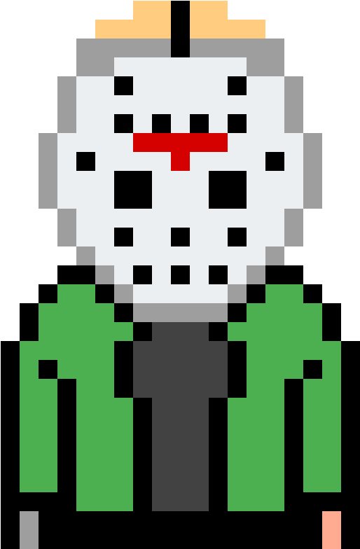 Transparent Jason Voorhees Png - 8 Bit Jason Voorhees, Png Download PNG with transparent background