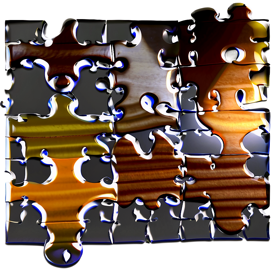 Transparent Jigsaw Puzzle Png 06112024