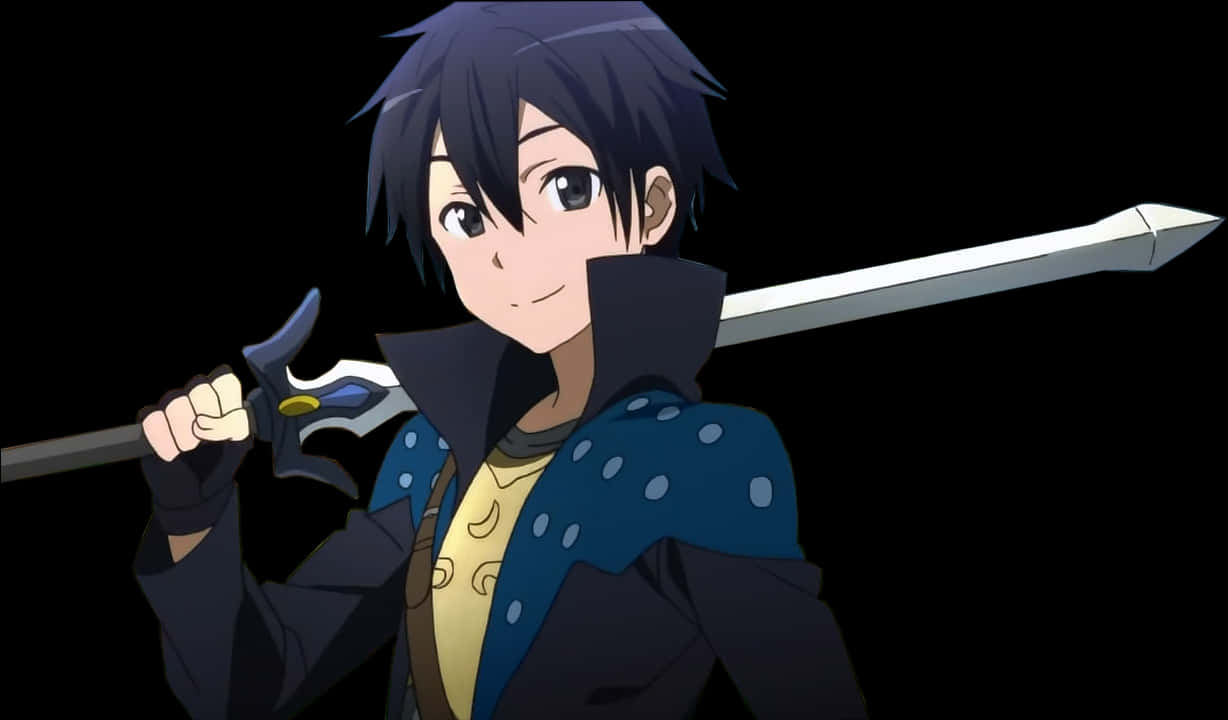 “ Transparent Kirito” - Anime Sword Art Online Kirito, HD Png Download PNG with transparent background