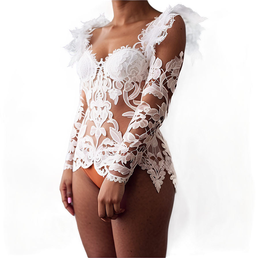 Transparent Lace Sleeve Png Tvw