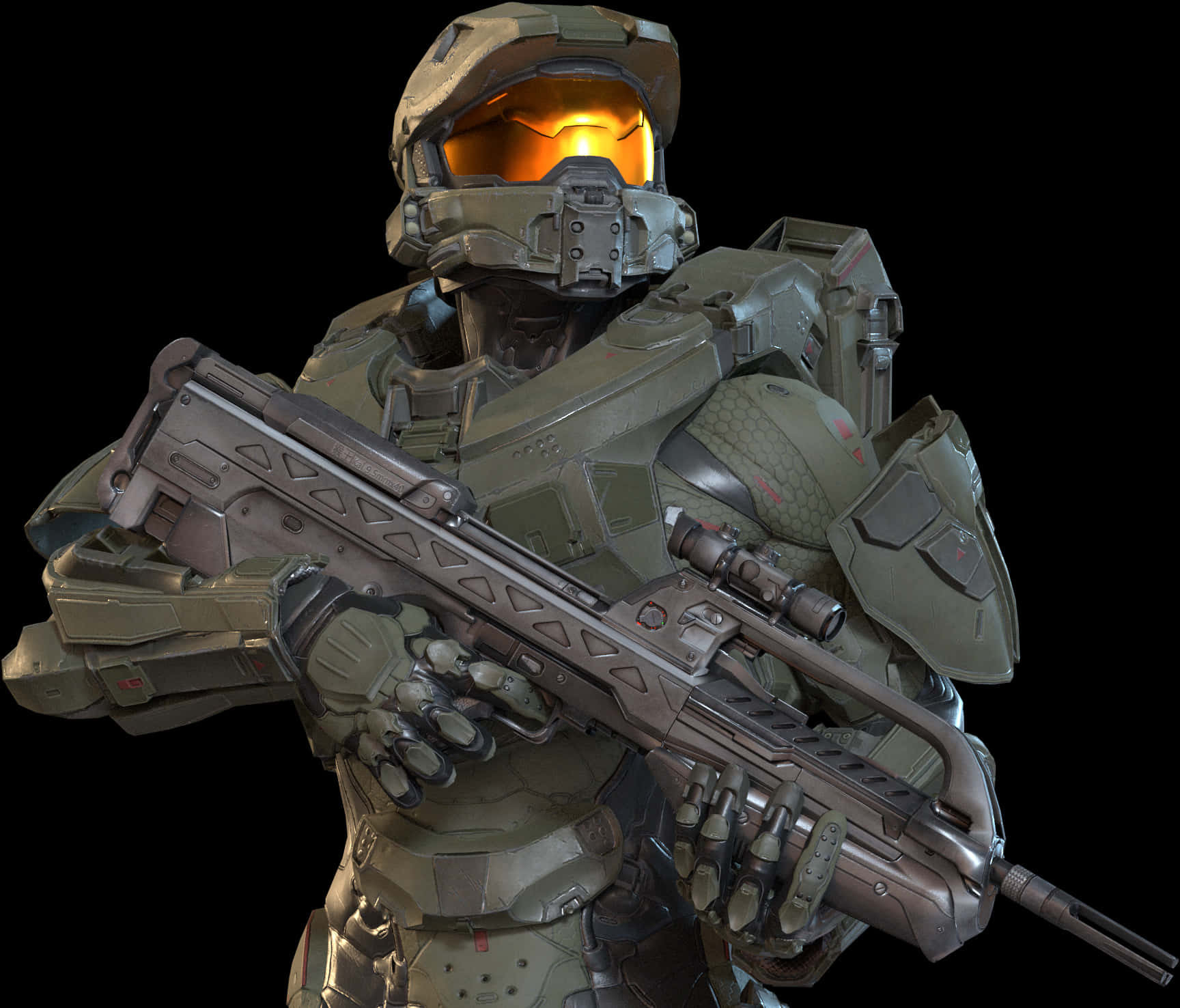 Transparent Master Chief Png - Halo Master Chief Render, Png Download PNG with transparent background