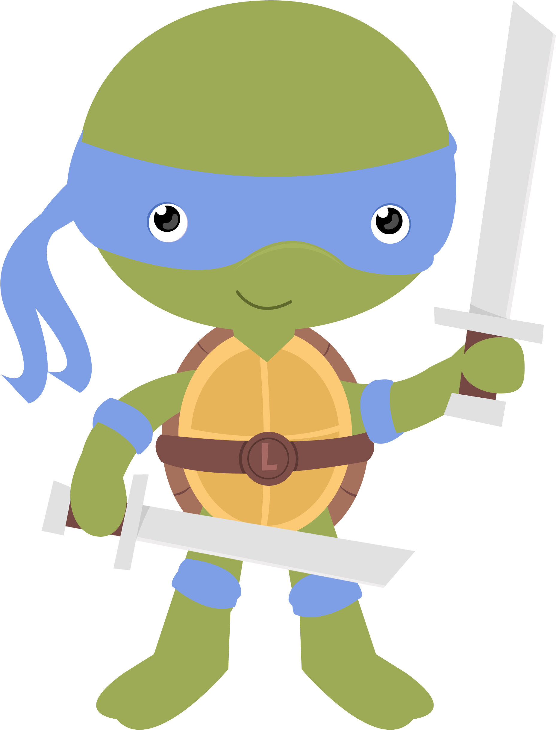 Transparent Ninja Turtles Face Png - Tartaruga Ninja Desenho Png, Png Download PNG with transparent background