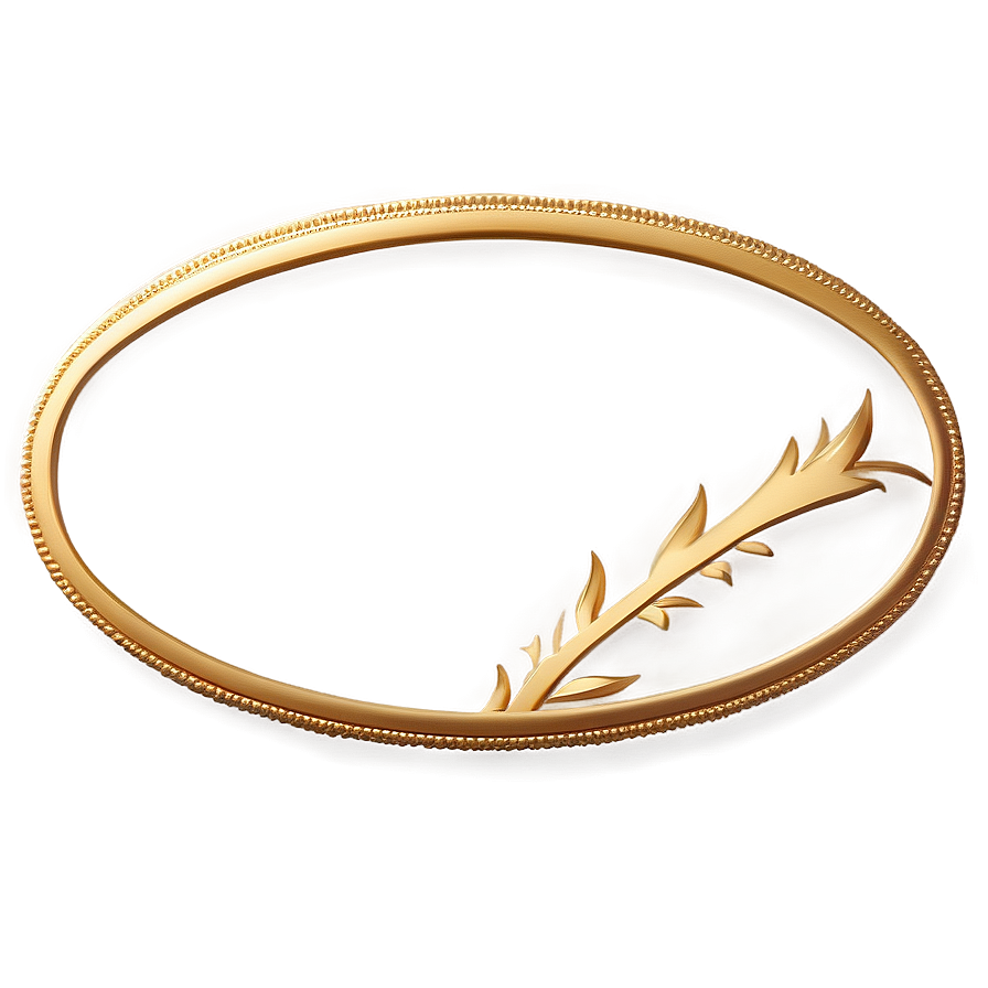 Transparent Oval Border PNG erm18 PNG with transparent background