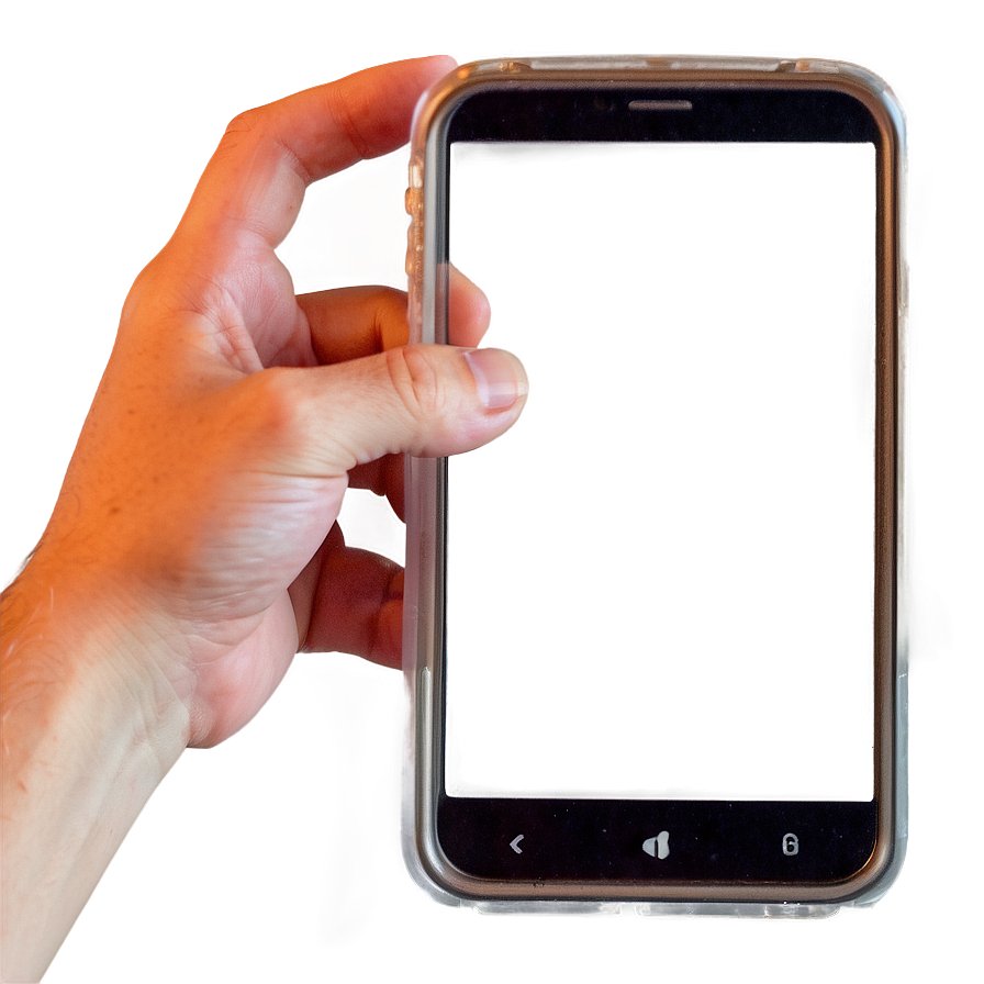 Transparent Phone In Hand Png Sdk37