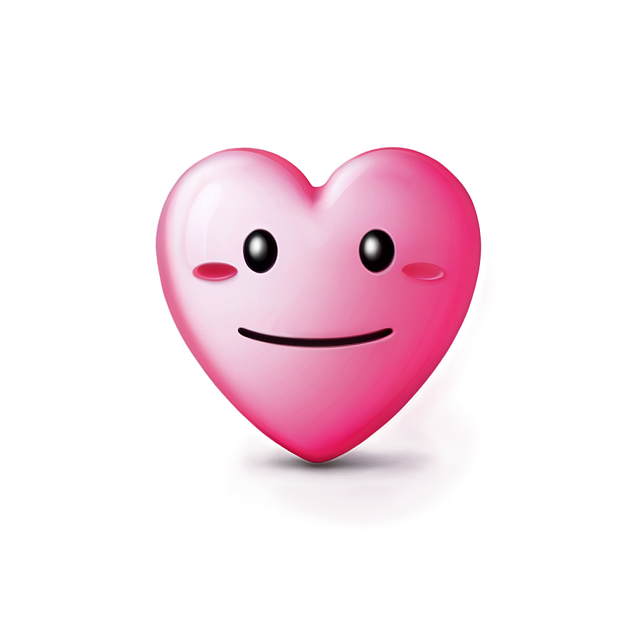 Transparent Pink Heart Emoji Png Yjy57