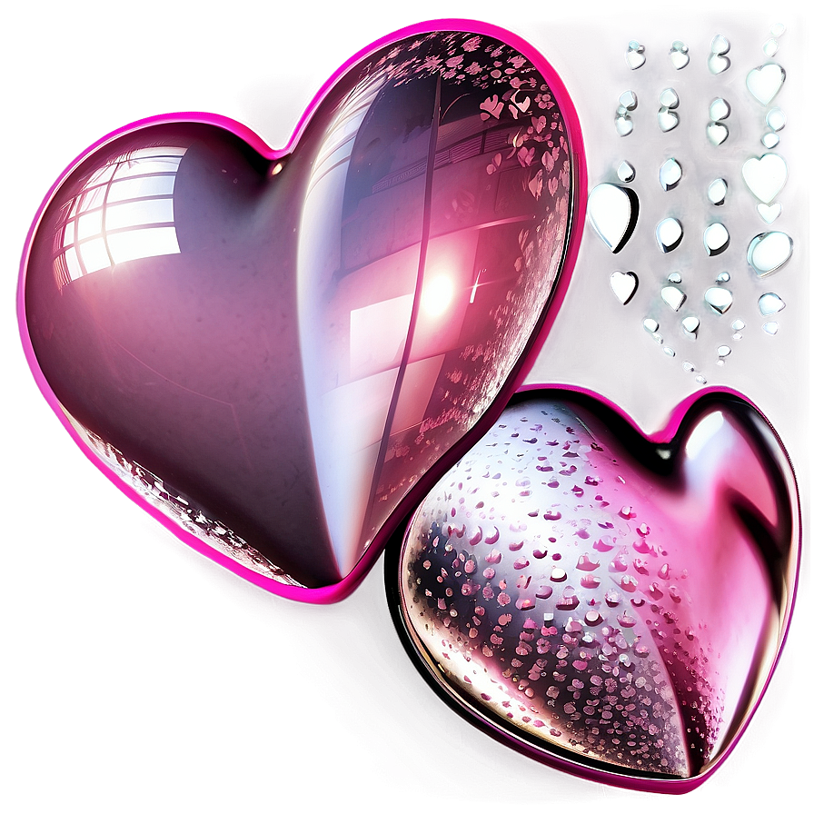 Transparent Pink Heart Png Dkc