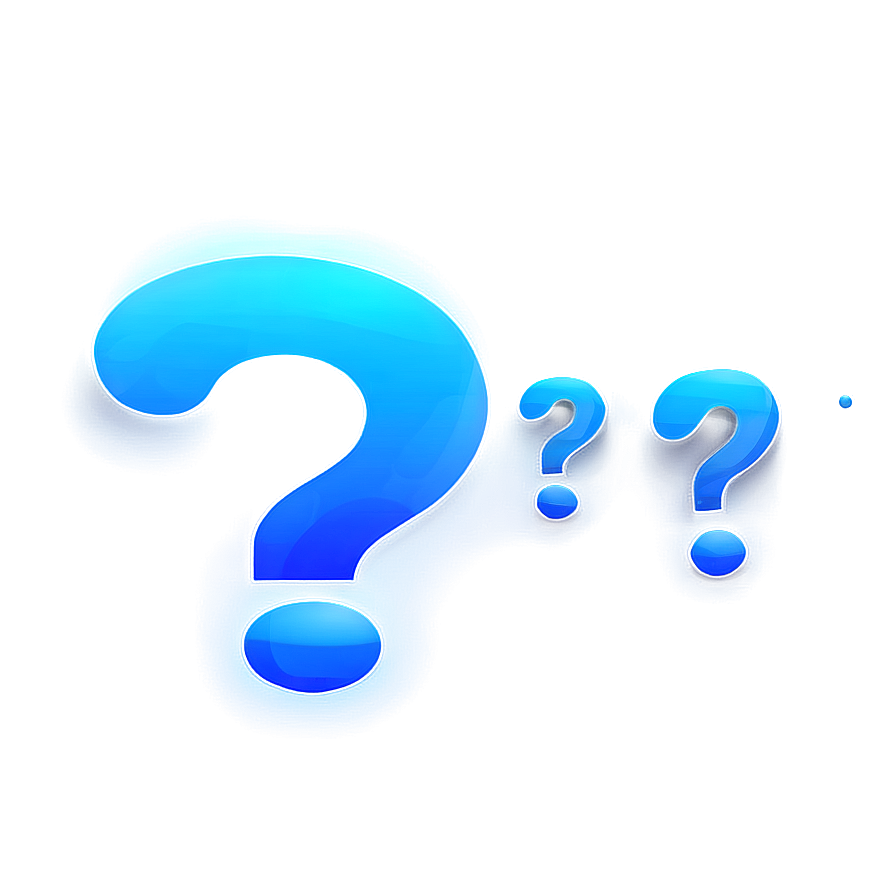 Transparent Question Mark Icon Png 05262024