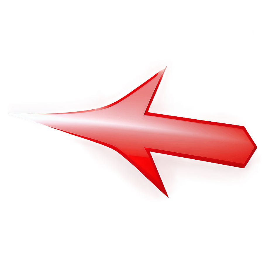 Transparent Red Arrow Png 05262024