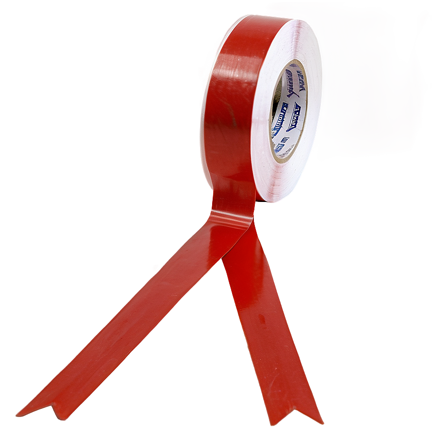 Transparent Red Tape Png Pqi