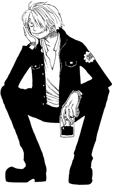 “transparent Sanji From The Chapter 266 Cover Page - Sanji One Piece Transparent, HD Png Download PNG with transparent background
