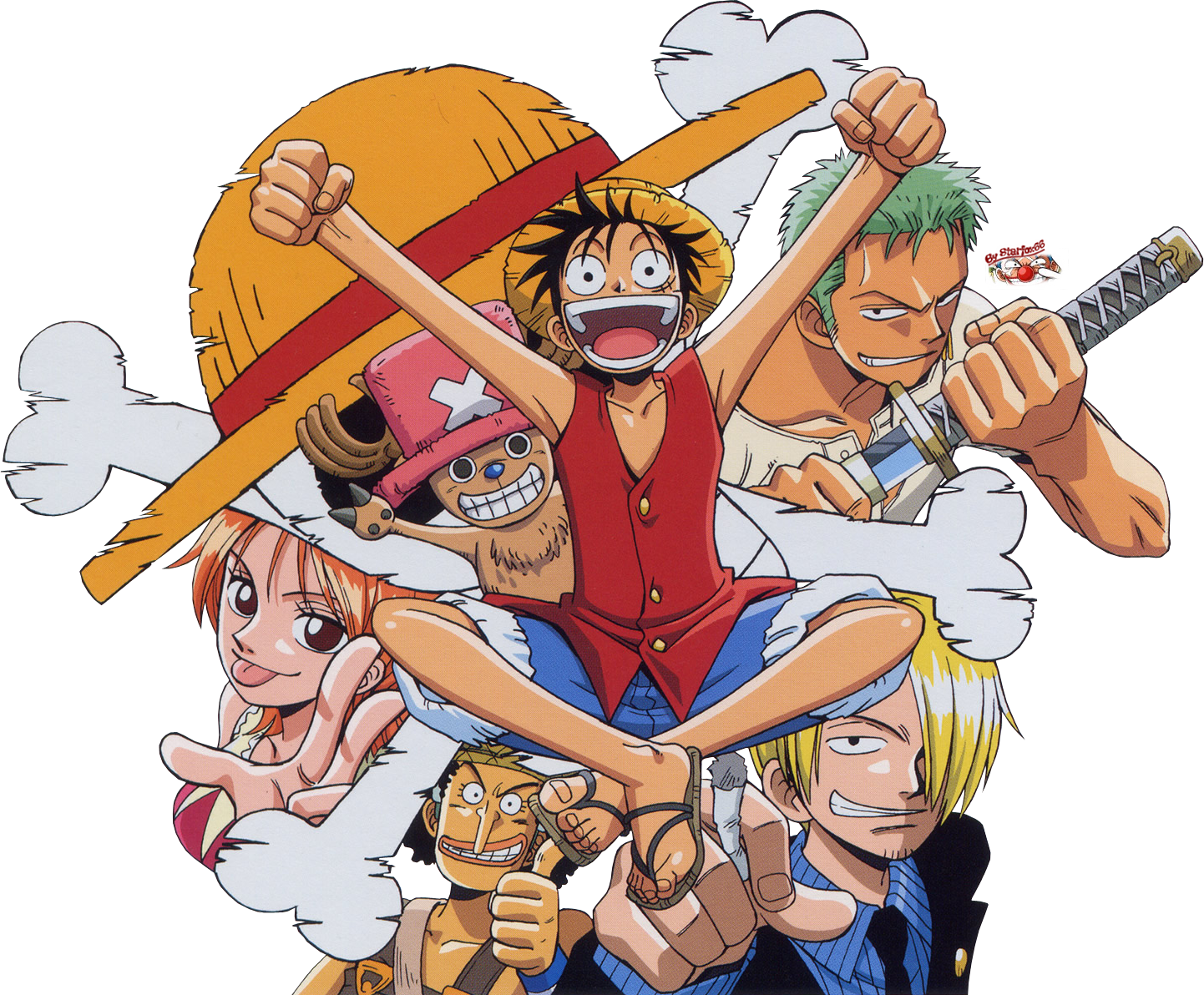 Transparent Sanji Png - Luffy Zoro Nami Usopp Sanji, Png Download PNG with transparent background