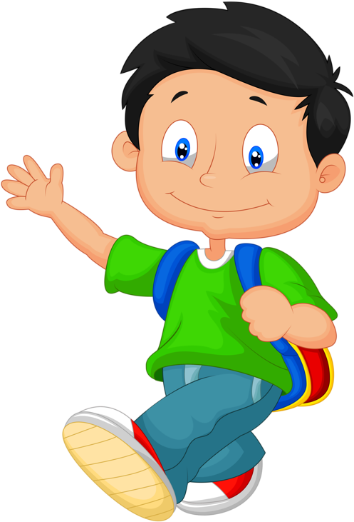 Transparent School Boy Png - Happy School Boy Clipart, Png Download PNG with transparent background