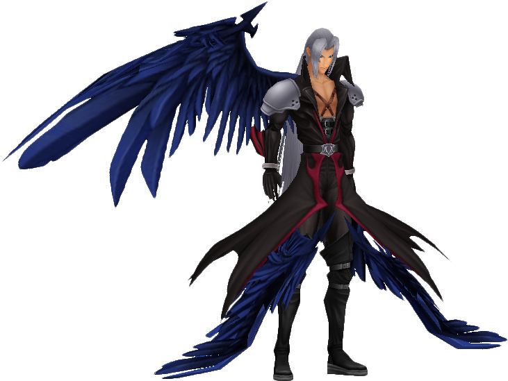 Transparent Sephiroth Png - Sephiroth Wings Kingdom Hearts, Png Download PNG with transparent background
