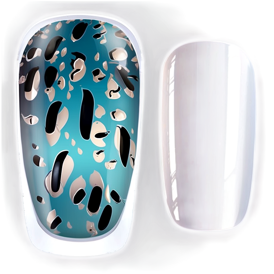 Transparent Single Acrylic Nail Png Fdn99