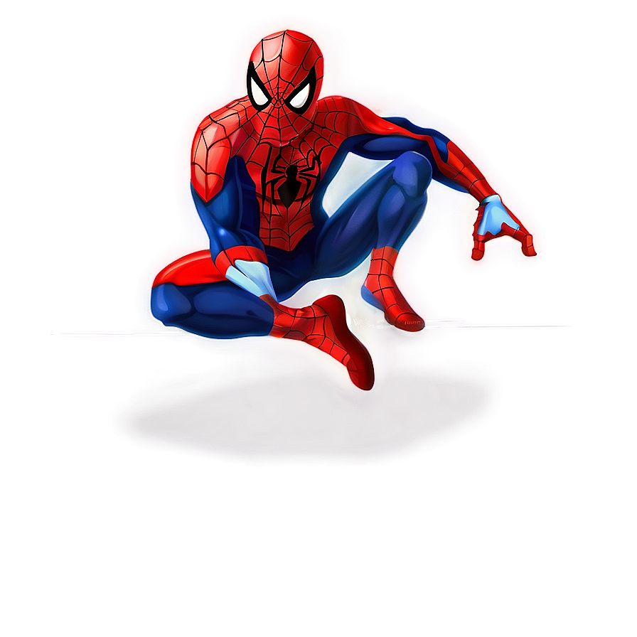 Transparent Spiderman Illustration Png 24