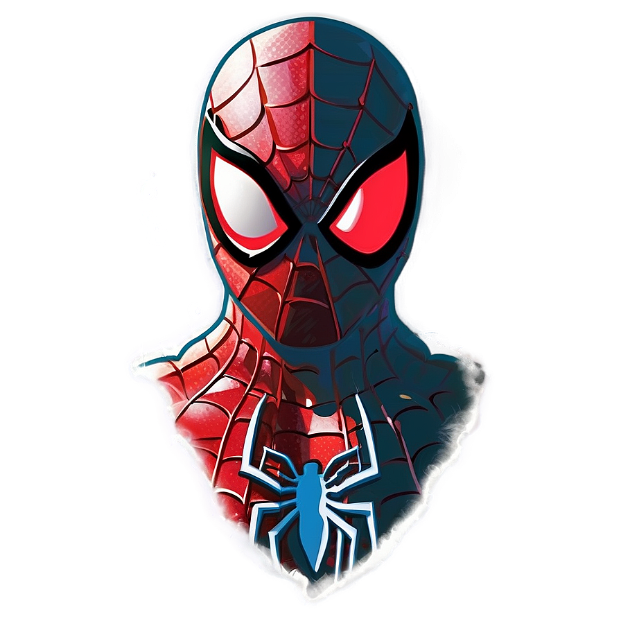 Transparent Spiderman Sticker Png 05262024