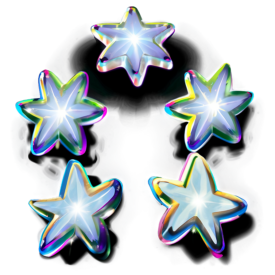 Transparent Stars For Overlay Png Sqd