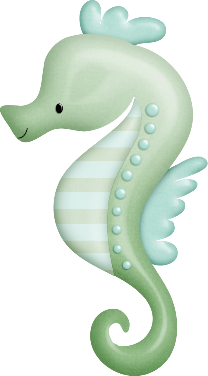 Transparent Under The Sea Clipart - Baby Seahorse Png, Png Download PNG with transparent background