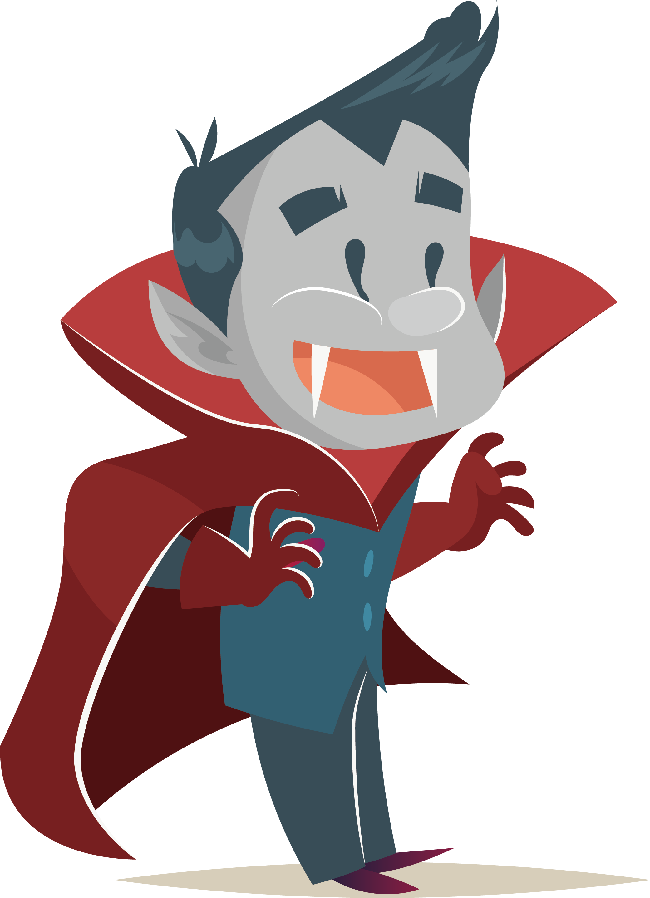 Transparent Vampire Mouth Png - Vampire Halloween Illustration, Png Download PNG with transparent background