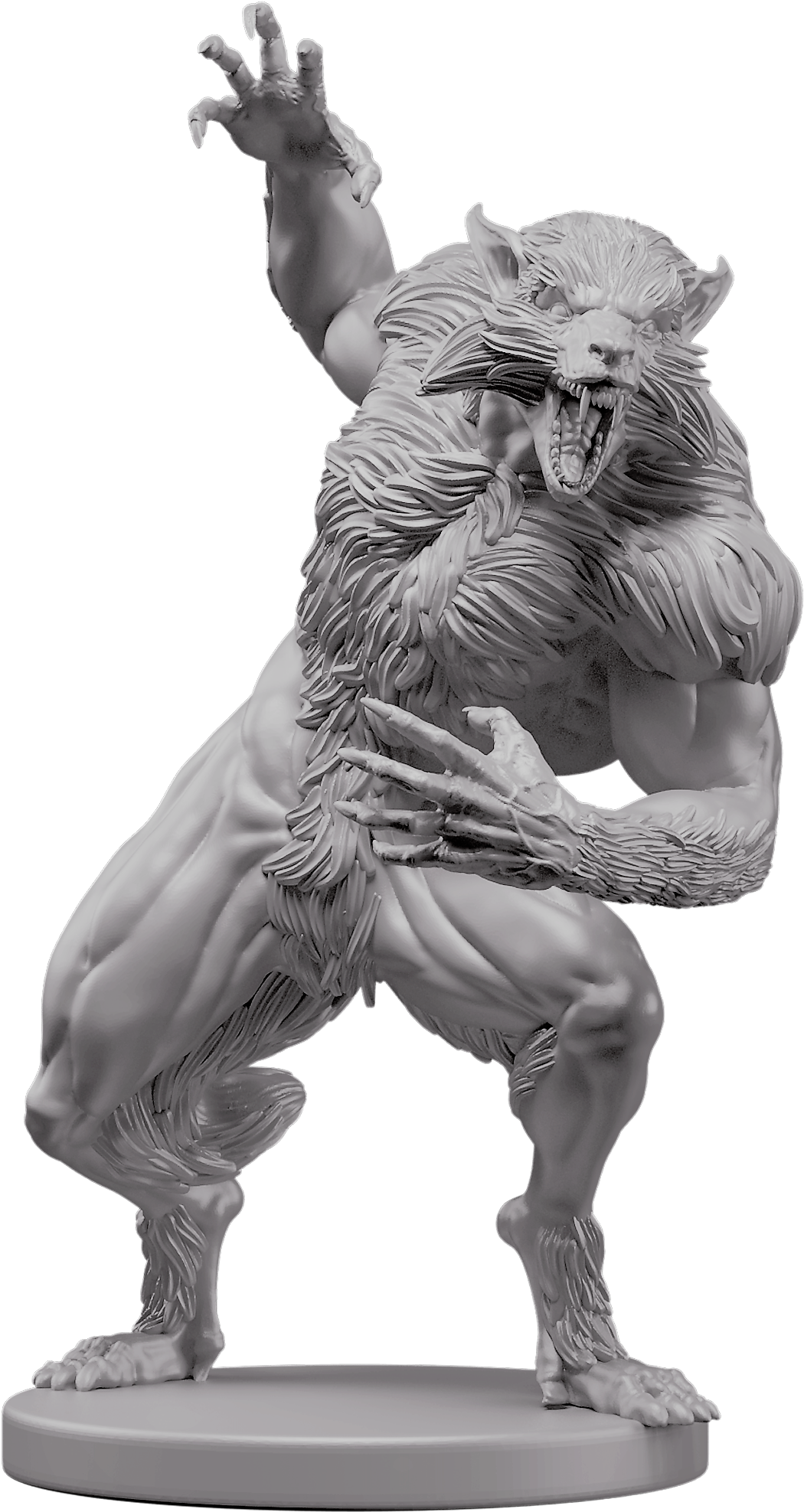 Transparent Werewolf Png - Werewolf Miniature, Png Download PNG with transparent background