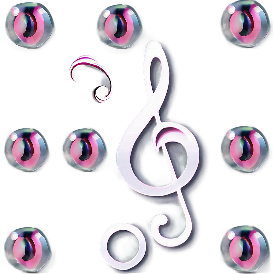 Transparent White Music Note Png Unj36