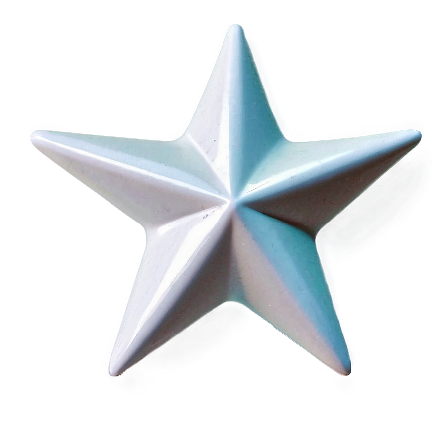 Transparent White Star Png 4