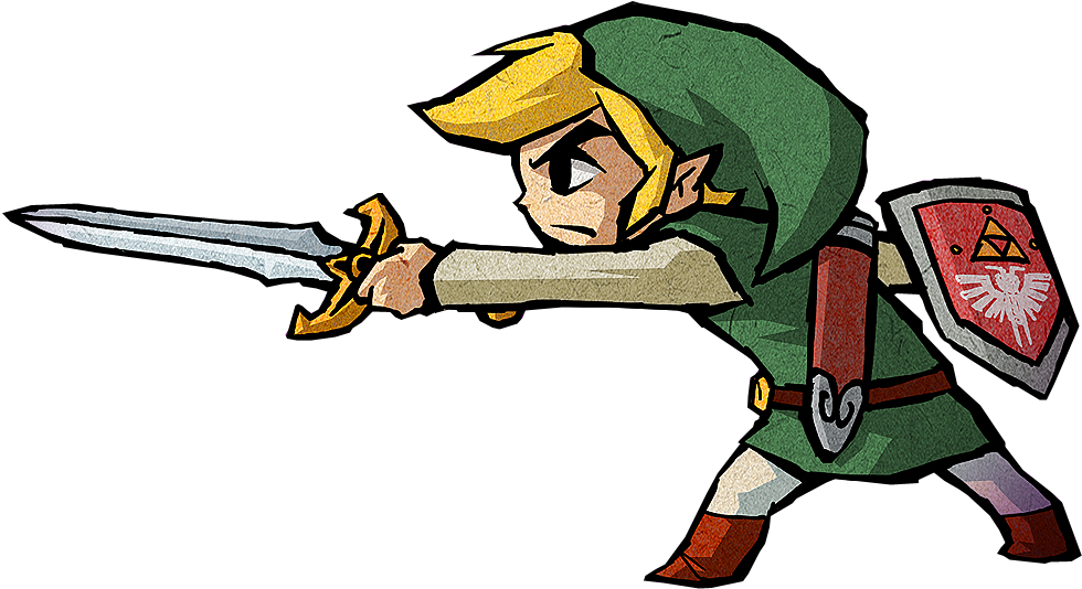 Transparent Wind Waker Link Png - Four Swords Link Wind Waker, Png Download PNG with transparent background