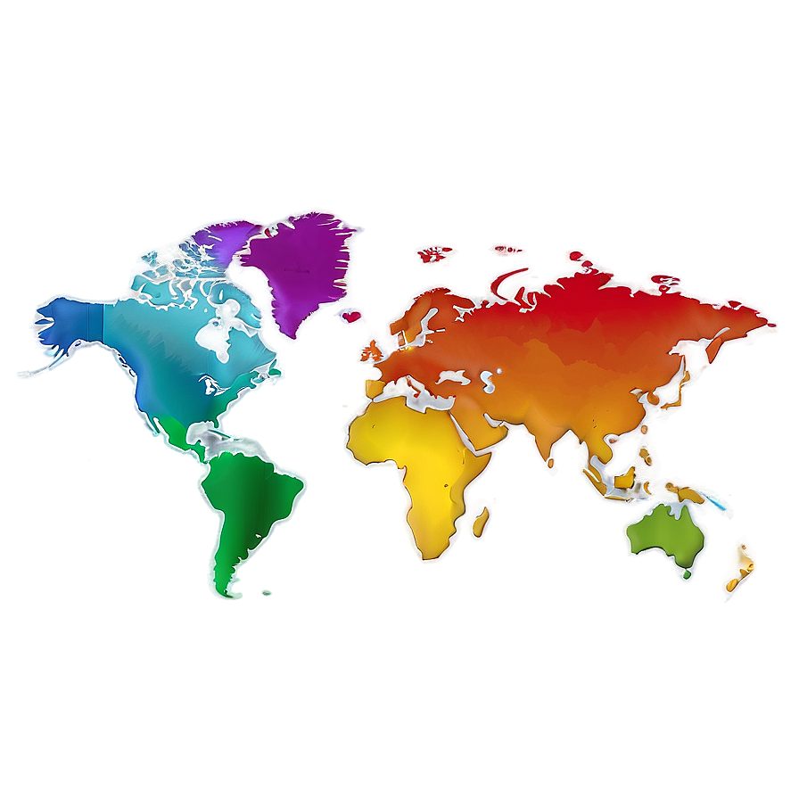 Transparent World Map Png 05032024