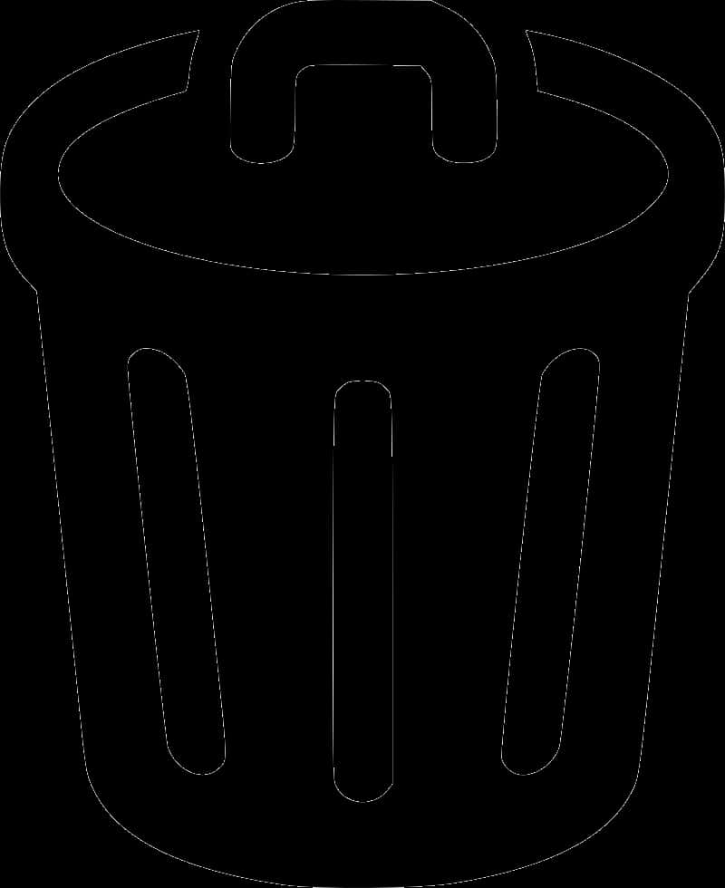 Trash Can - Trash Can Icon Transparent, HD Png Download PNG with transparent background
