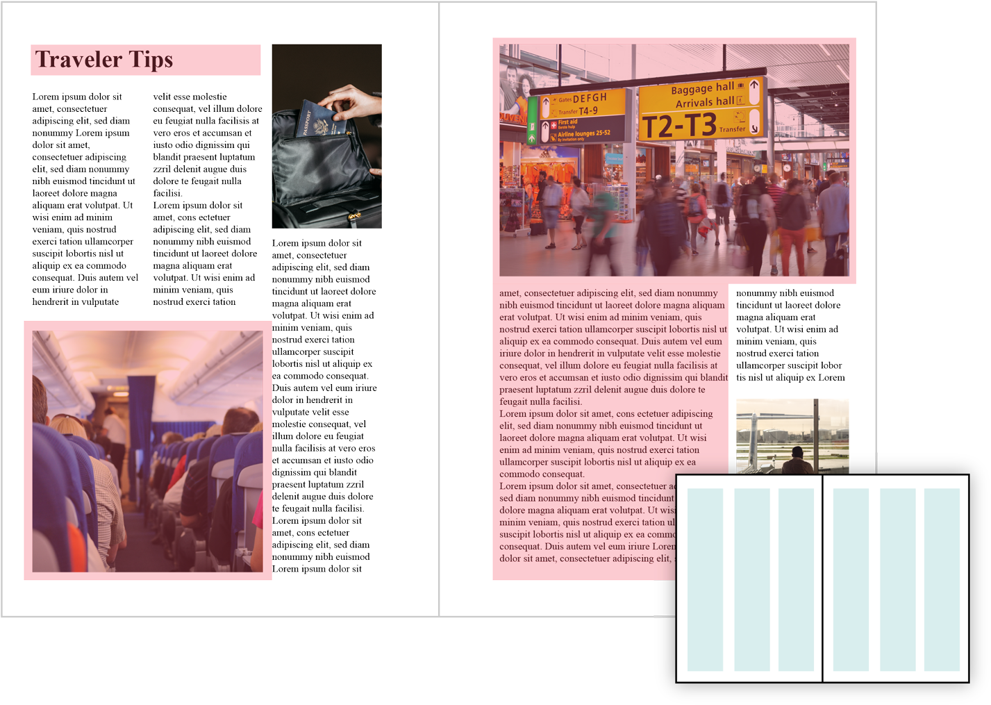 Magazines Layout Design - 2 Column Magazine Layout, HD Png Download PNG image with a transparent background, free high-resolution download