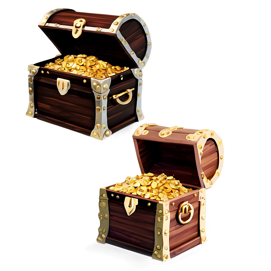 Treasure Chest Trunk PNG 06262024 PNG with transparent background