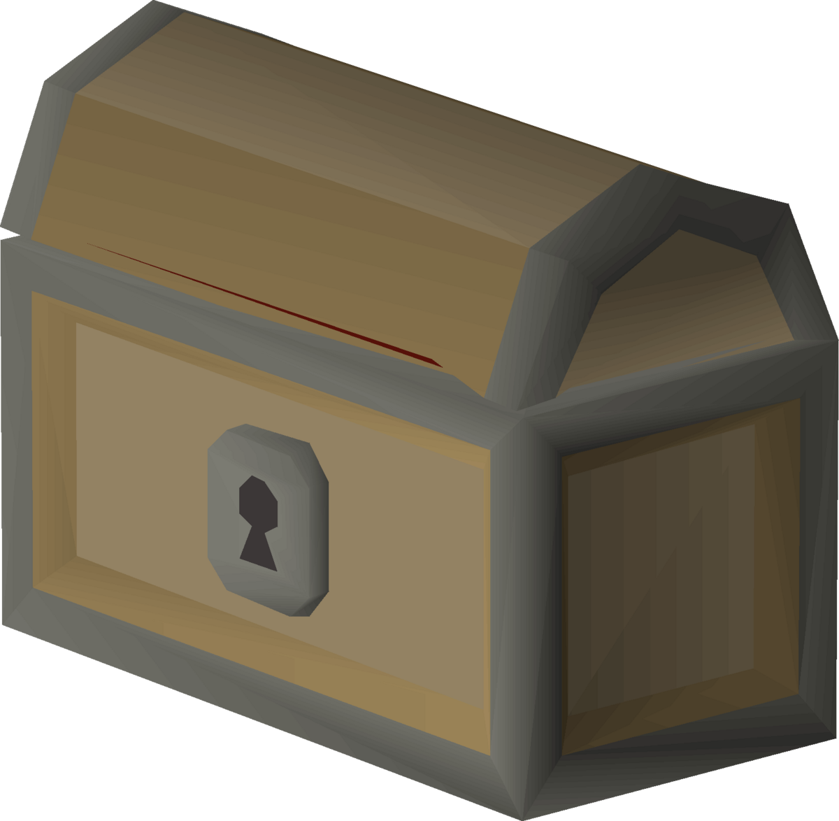 Treasure Chest3 D Render