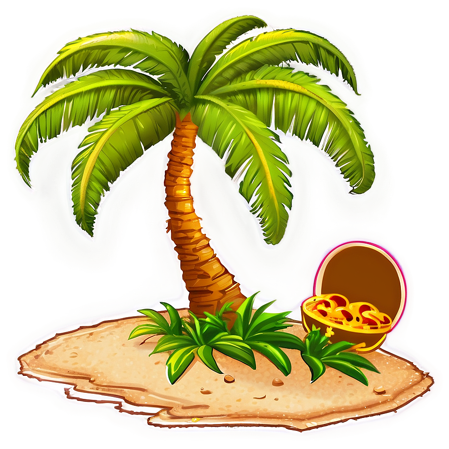 Treasure Island Adventure PNG 06112024 PNG with transparent background
