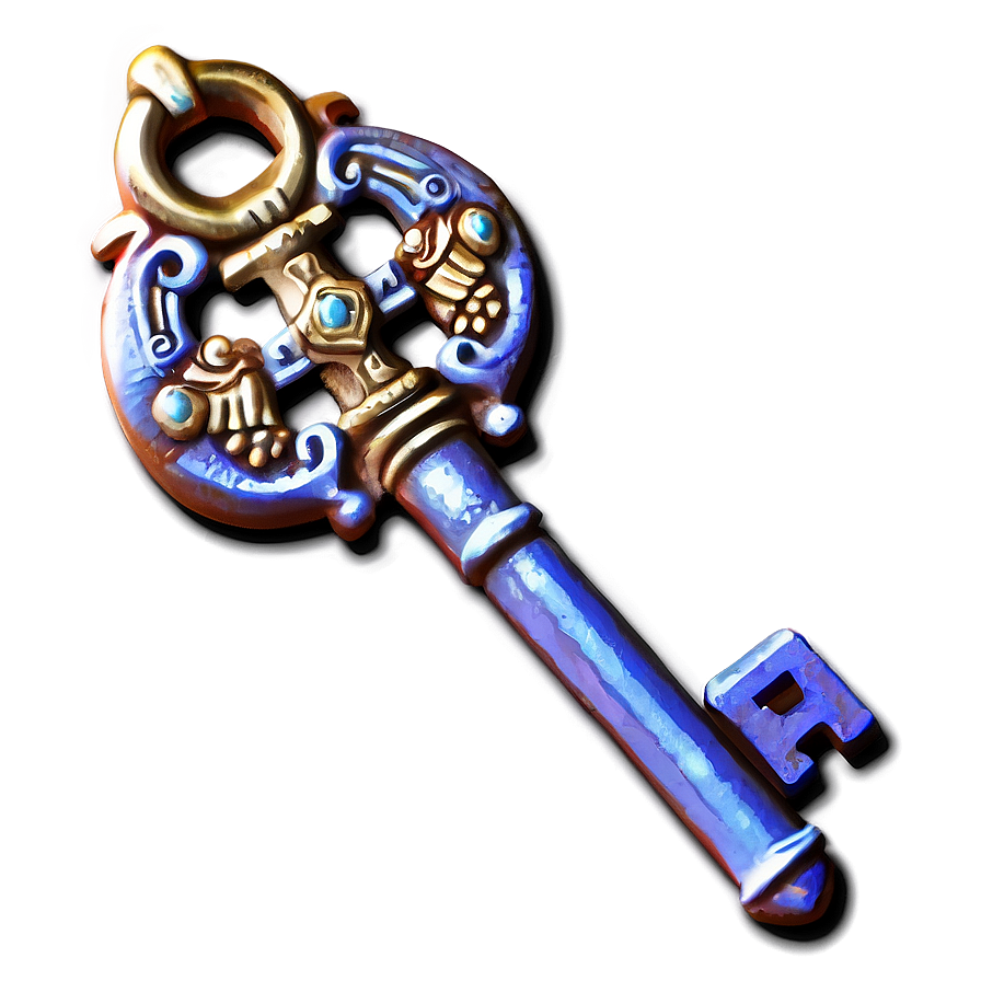 Treasure Key Png 05042024