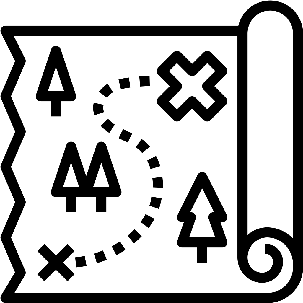 Treasure Map Icon Png, Transparent Png PNG with transparent background