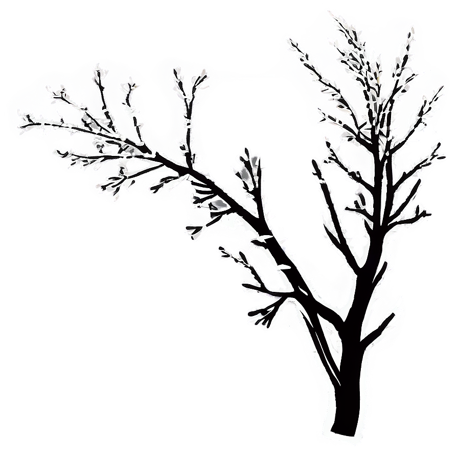 Tree Branch Silhouette PNG 27 PNG with transparent background