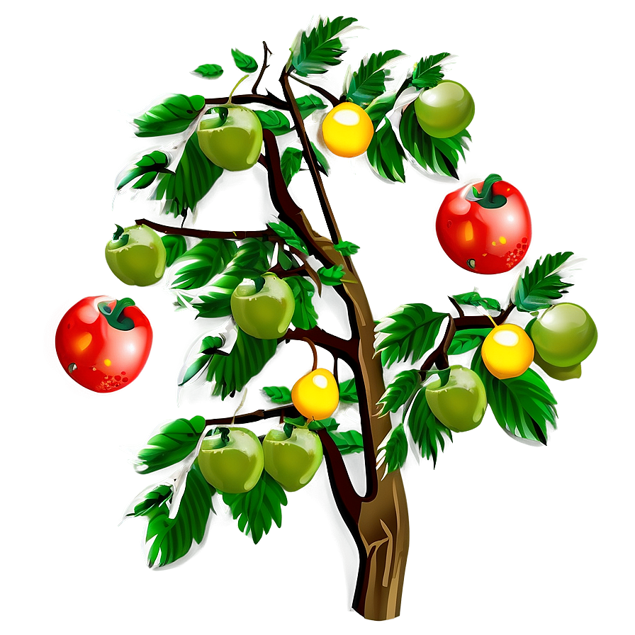 Tree Branch With Fruit Png 05252024