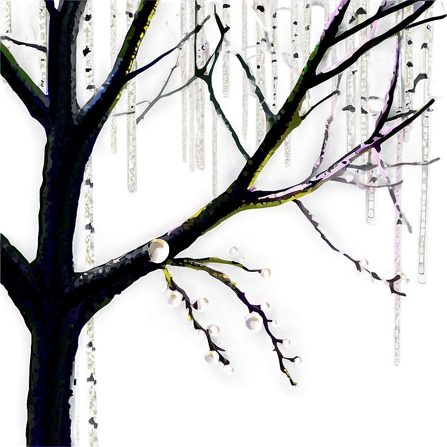 Tree Branches With Dew Png Sfd