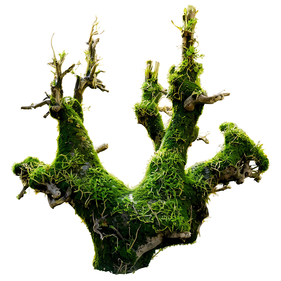 Tree Branches With Moss Png Rge68