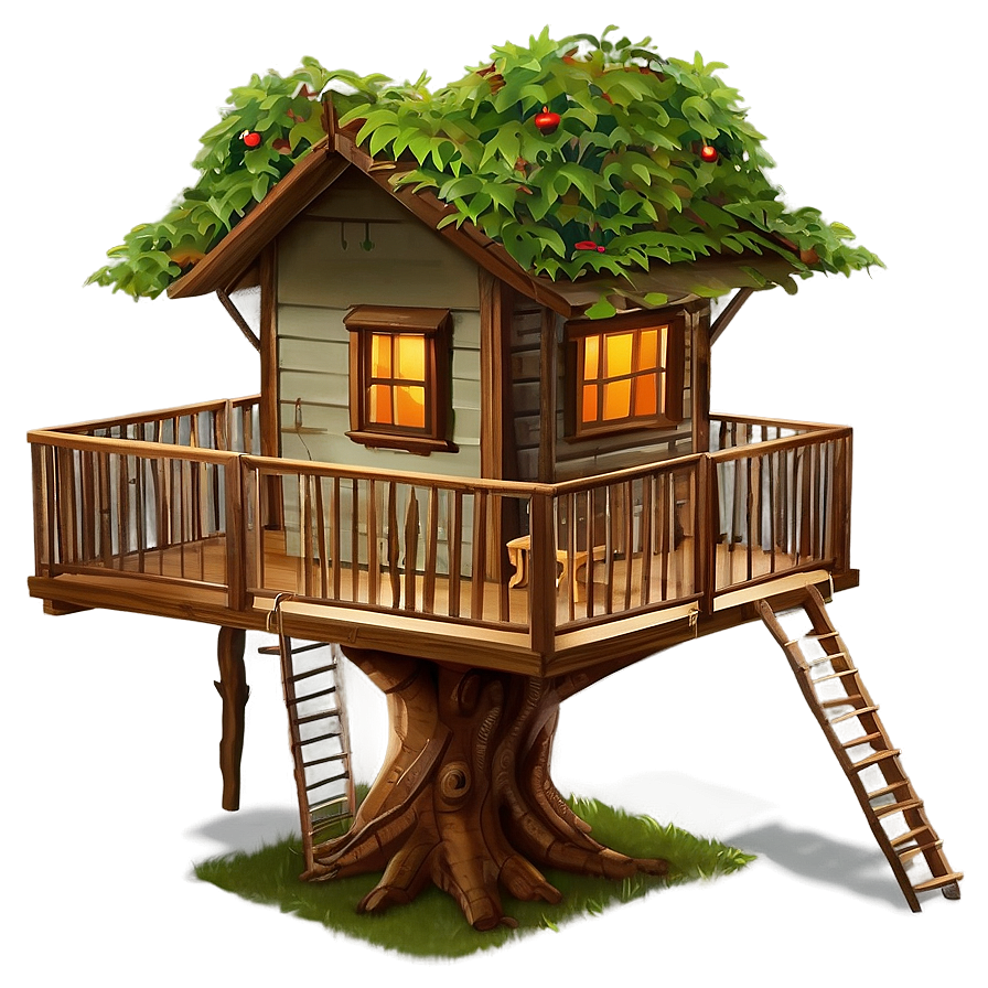 Tree House Design PNG 06282024 PNG image with a transparent background, free high-resolution download