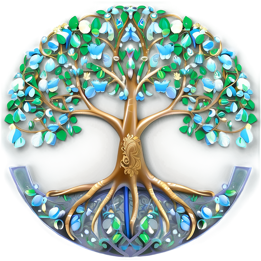 Tree Of Life In Earth Day Theme Png Vlm92