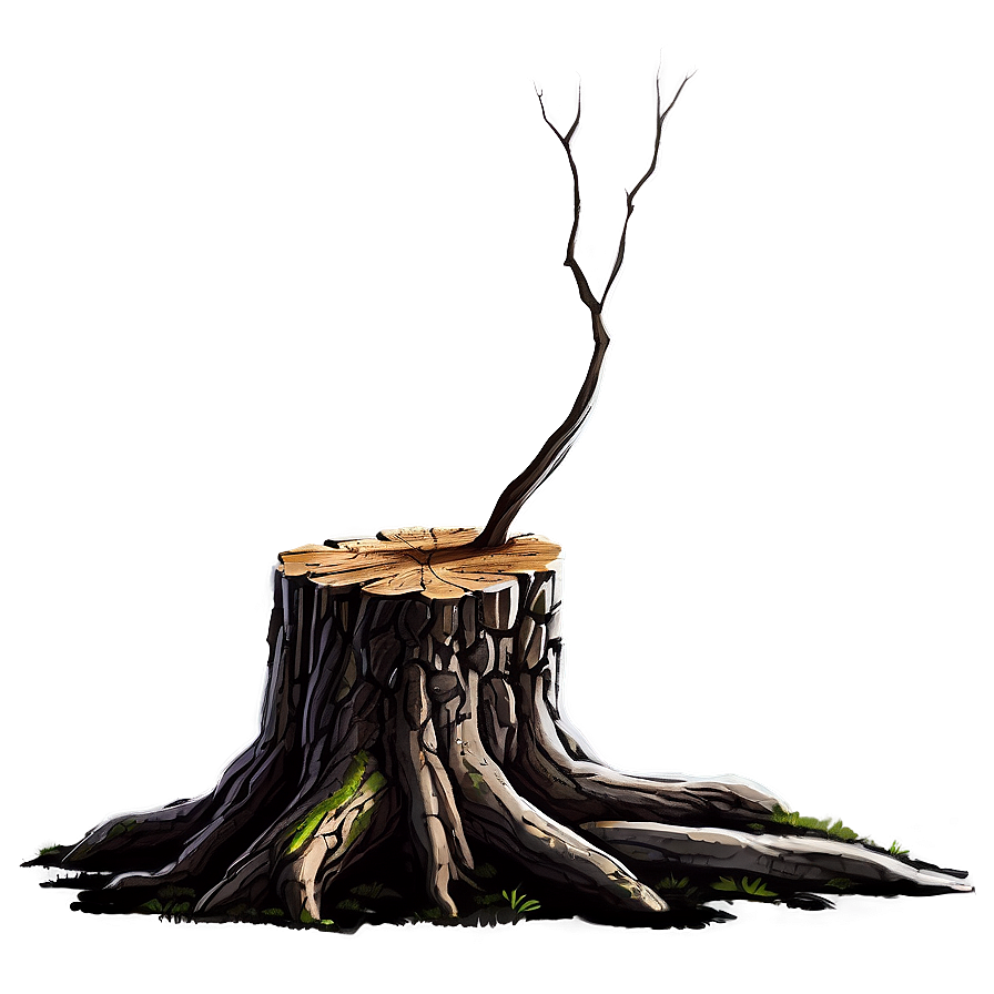 Tree Stump And Log Png 06132024