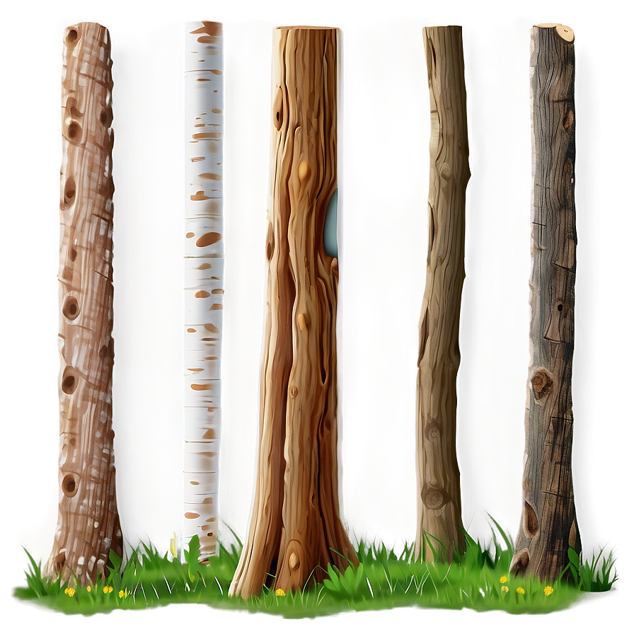 Tree Trunk Art Png Fah