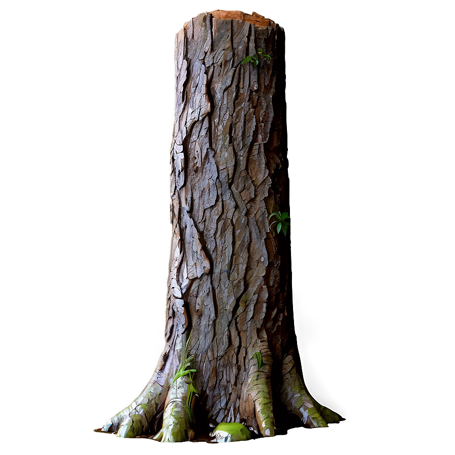 Tree Trunk In Rain Png Emv