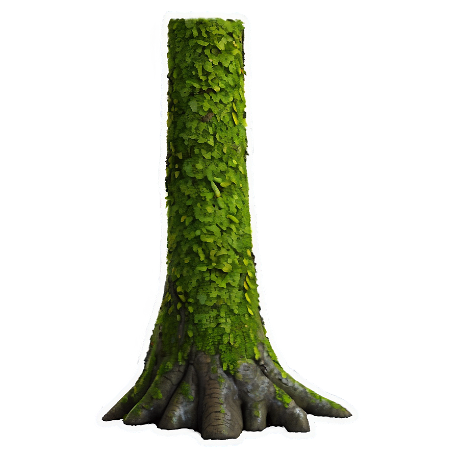 Tree Trunk With Moss Png Vux83