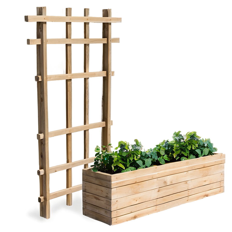 Trellis And Planter Combo Png 06282024