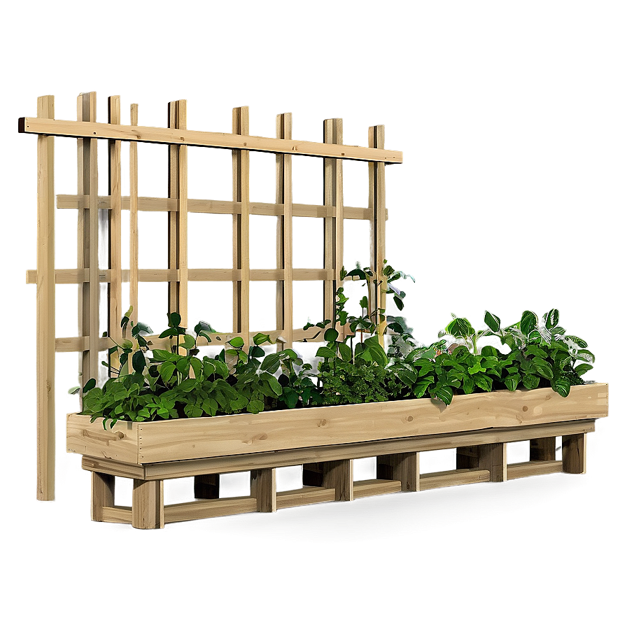 Trellis And Planter Combo Png Jif5