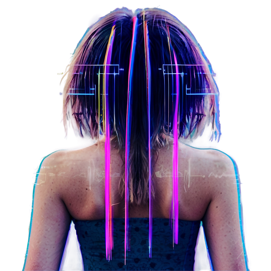 Trendy Glitch Effect Png 05252024